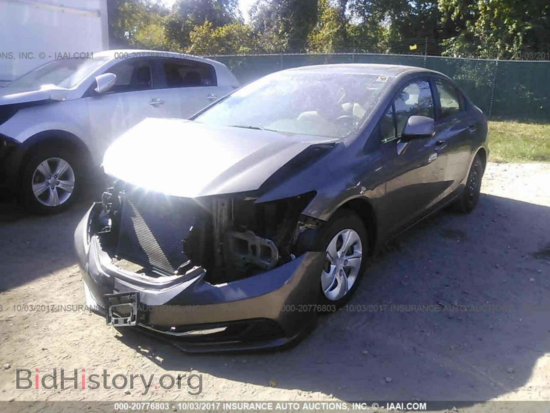 2013 Honda Civic - VIN: 19XFB2F84DE289250 - Фото 2