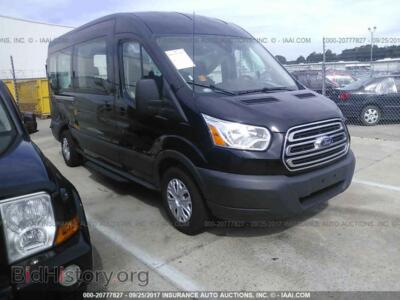 2017 Ford TRANSIT, black — VIN 1FBAX2CM0HKA56261, IAAI