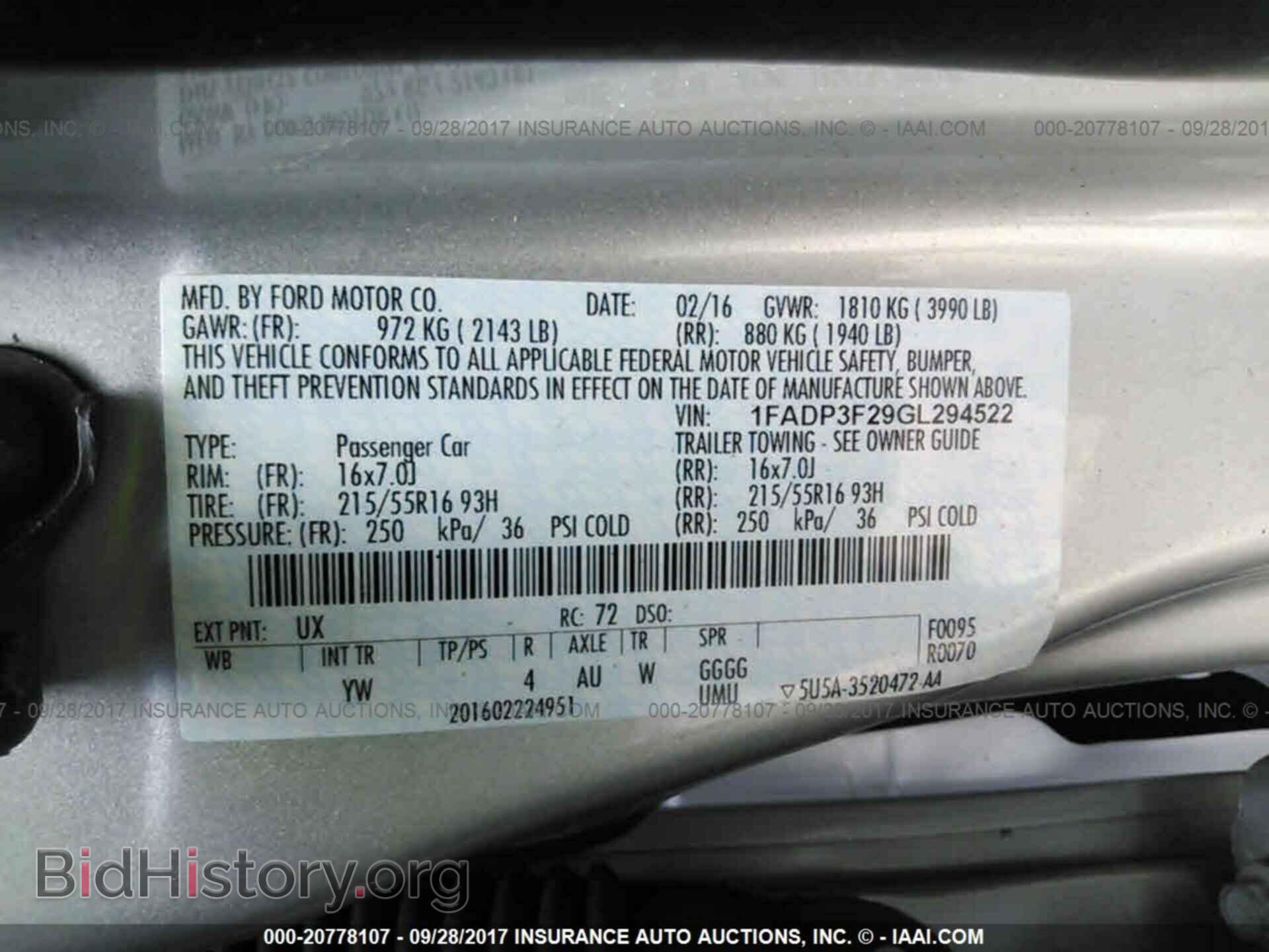 2016 Ford Focus - VIN: 1FADP3F29GL294522 - Photo 9