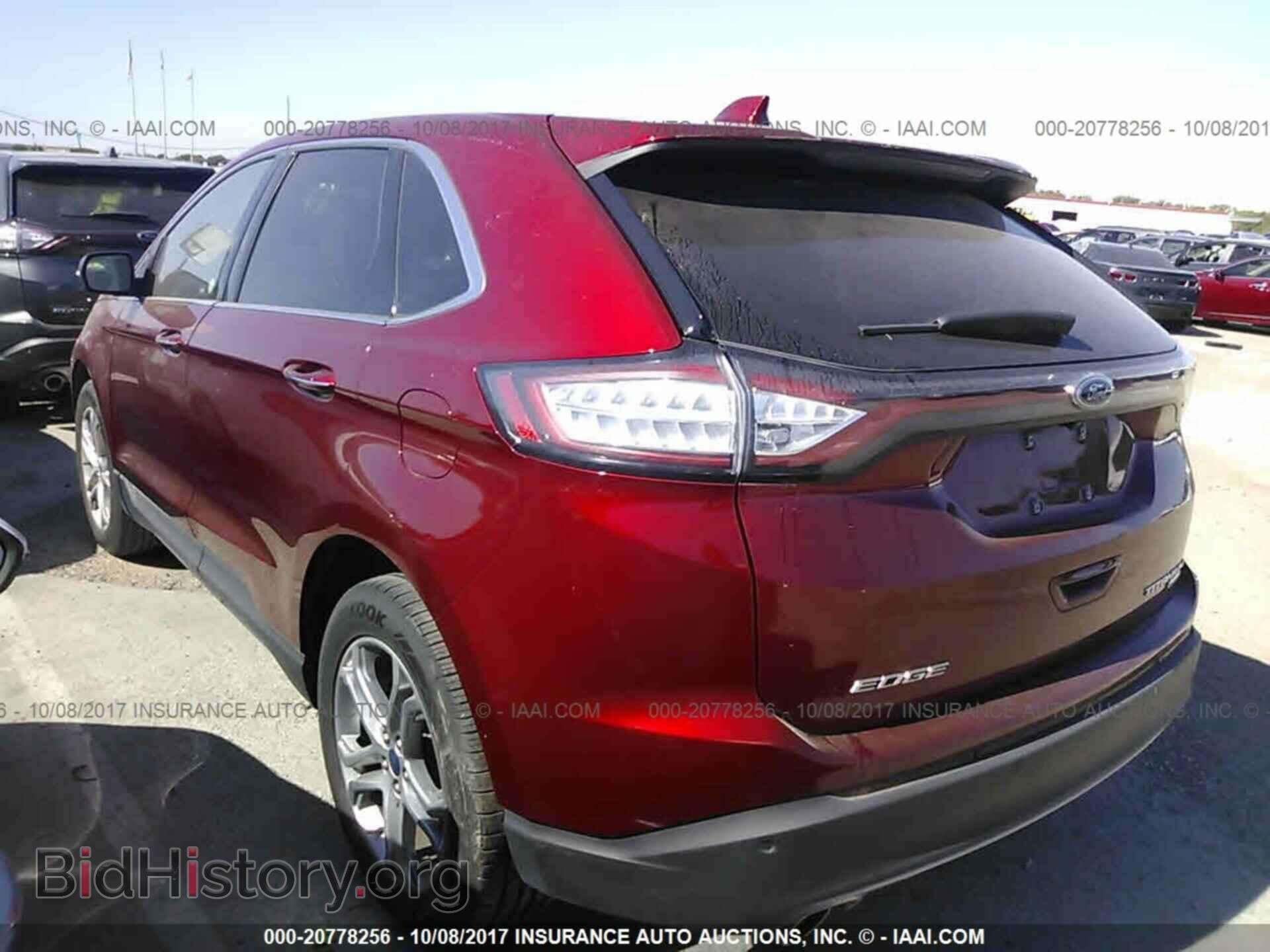 2016 Ford Edge - VIN: 2FMPK3K95GBB43908 - Фото 3