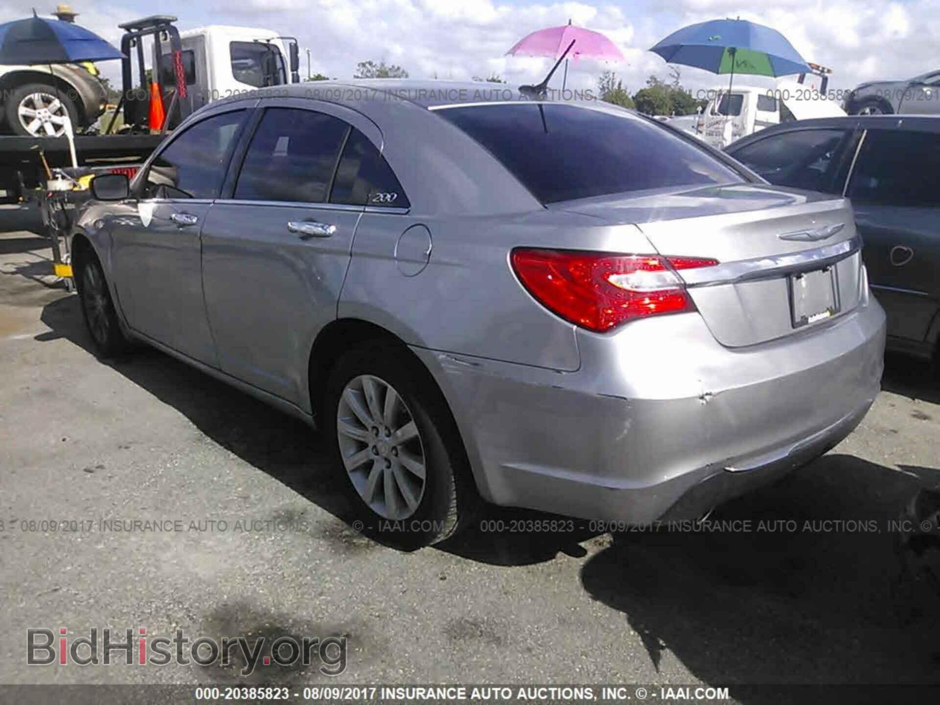 2013 CHRYSLER 200 - VIN: 1C3CCBCGXDN651528 - Фото 3