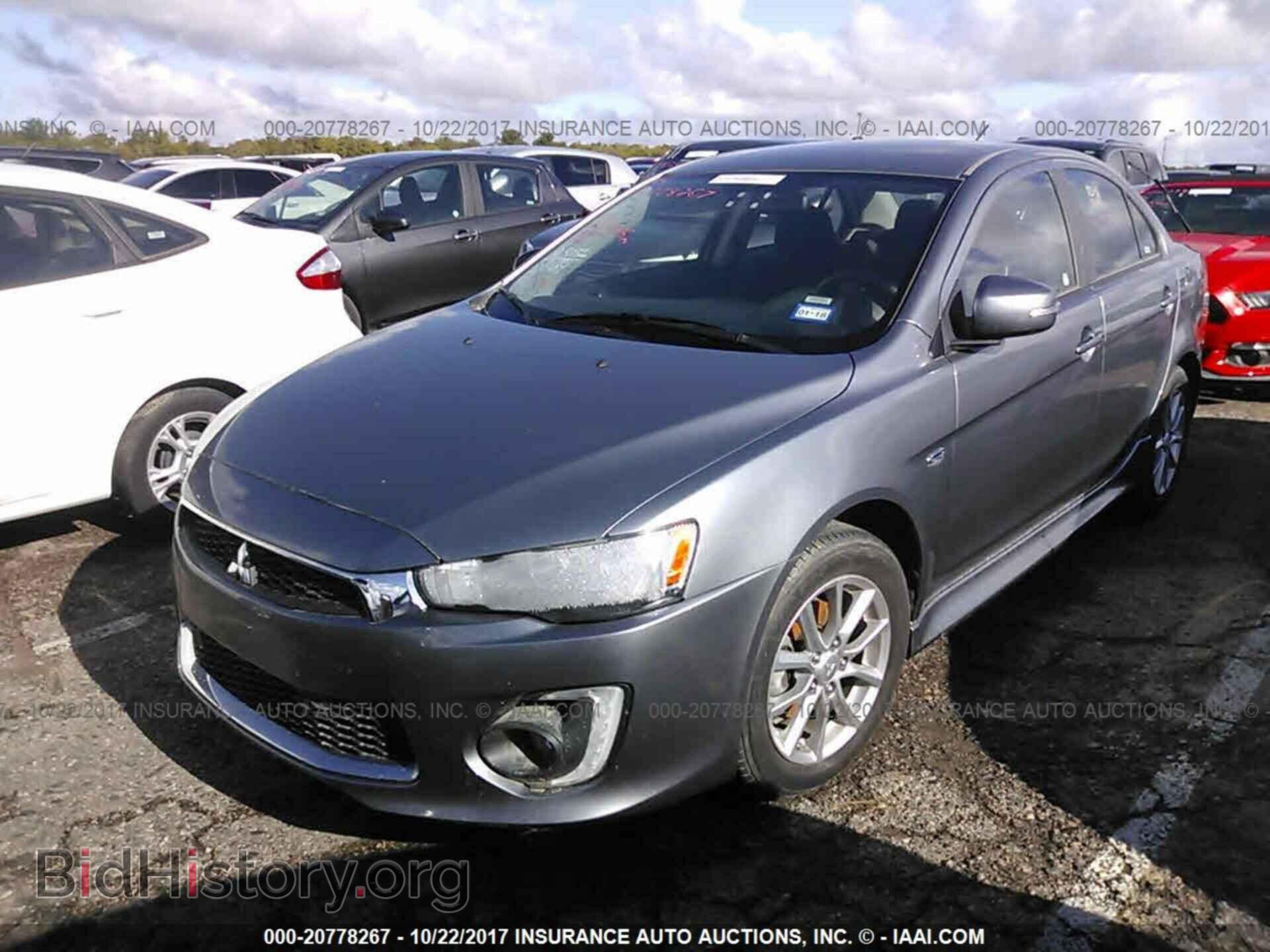 2016 Mitsubishi Lancer - VIN: JA32U2FUXGU005212 - Фото 2