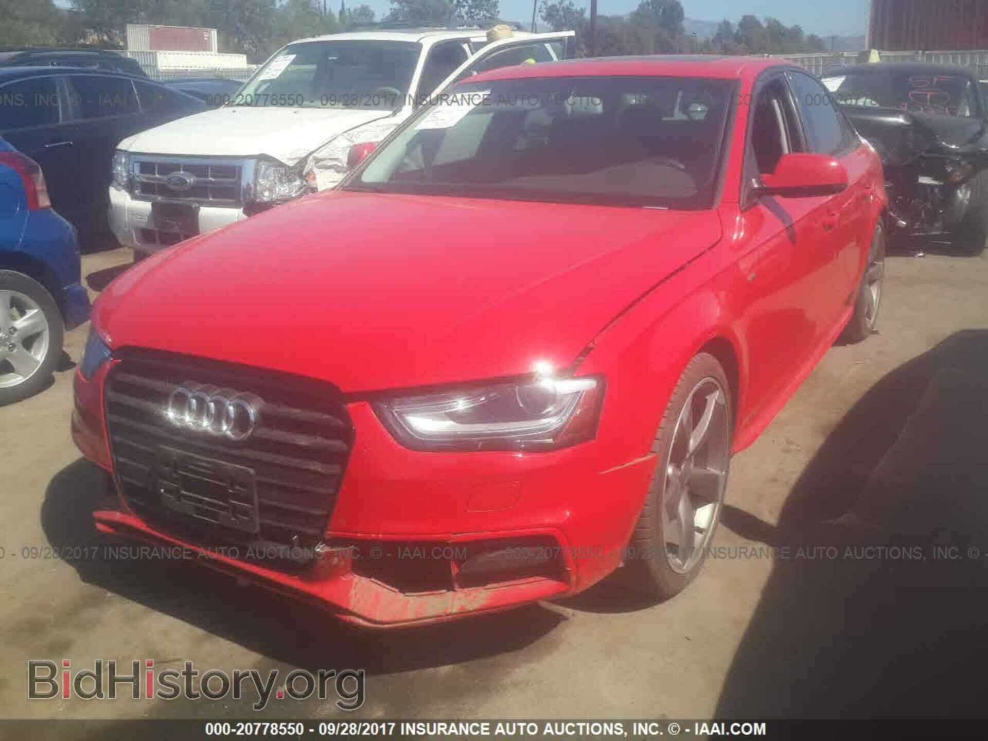 2014 Audi A4 - VIN: WAUEFAFL4EN010601 - Фото 2