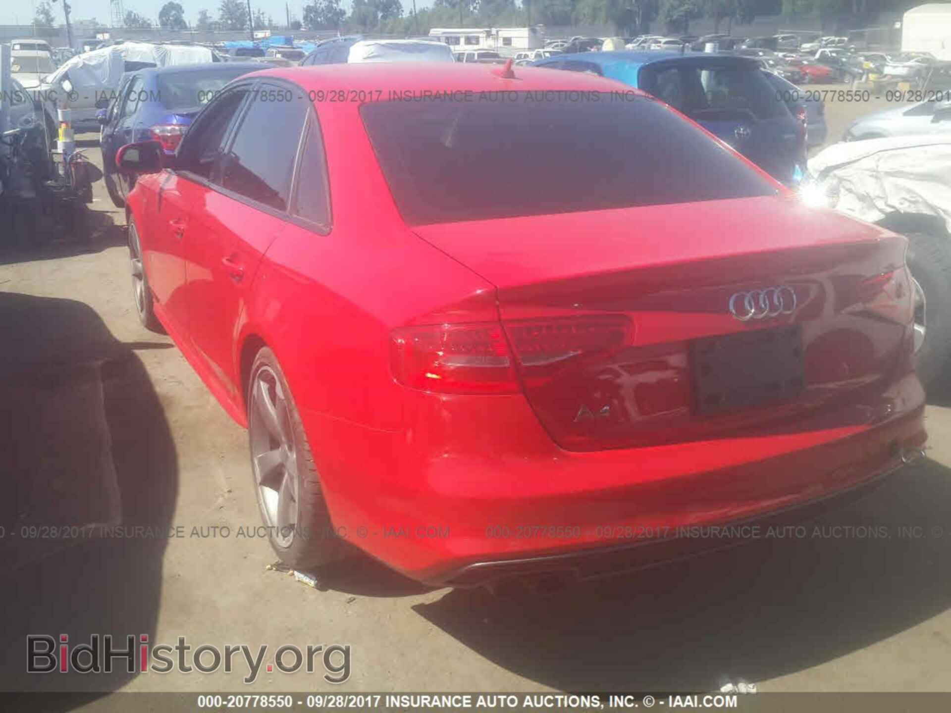 2014 Audi A4 - VIN: WAUEFAFL4EN010601 - Фото 3