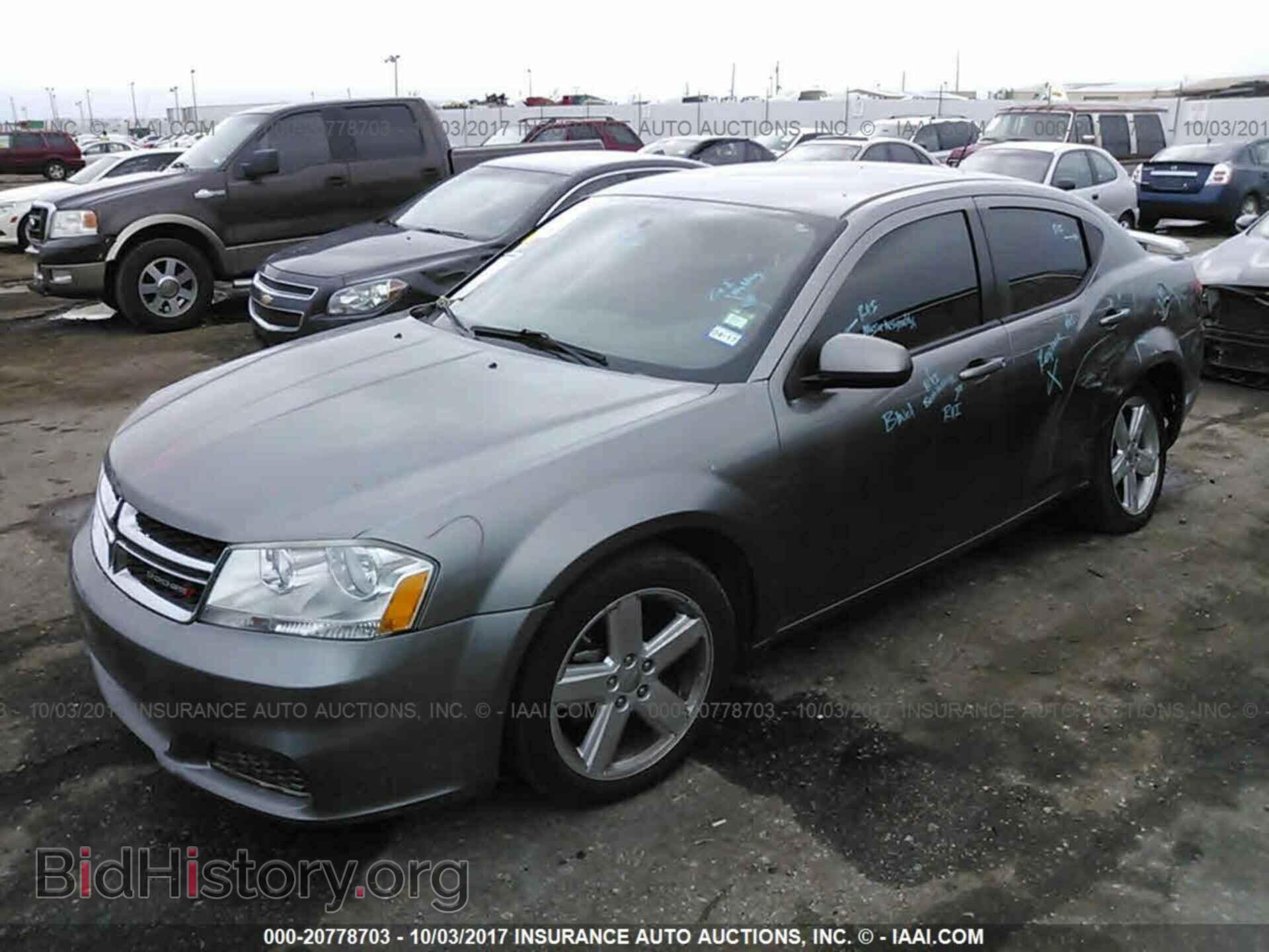 2012 Dodge Avenger - VIN: 1C3CDZCB1CN227969 - Photo 2