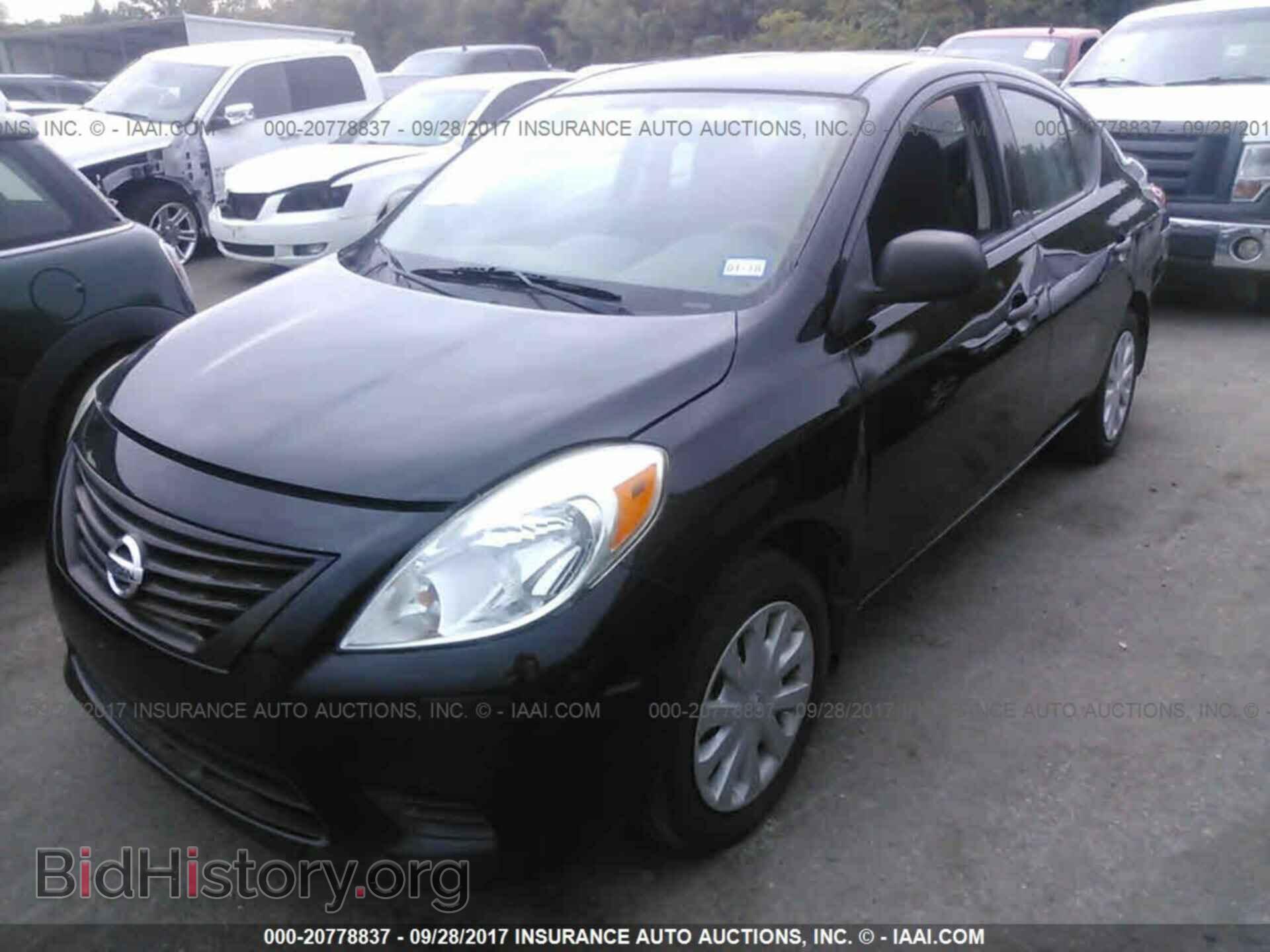 2012 Nissan Versa - VIN: 3N1CN7APXCL860937 - Фото 2