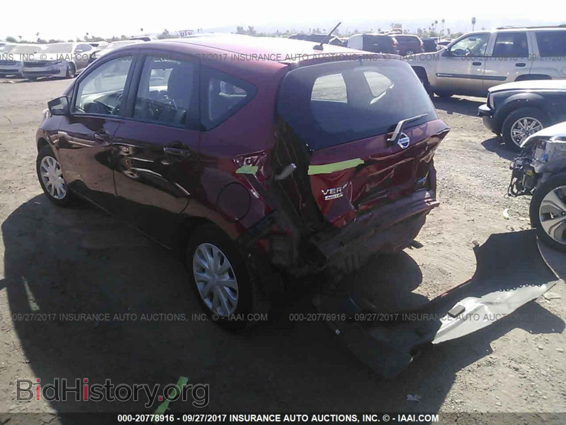 2015 Nissan Versa note - VIN: 3N1CE2CP5FL417275 - Фото 3