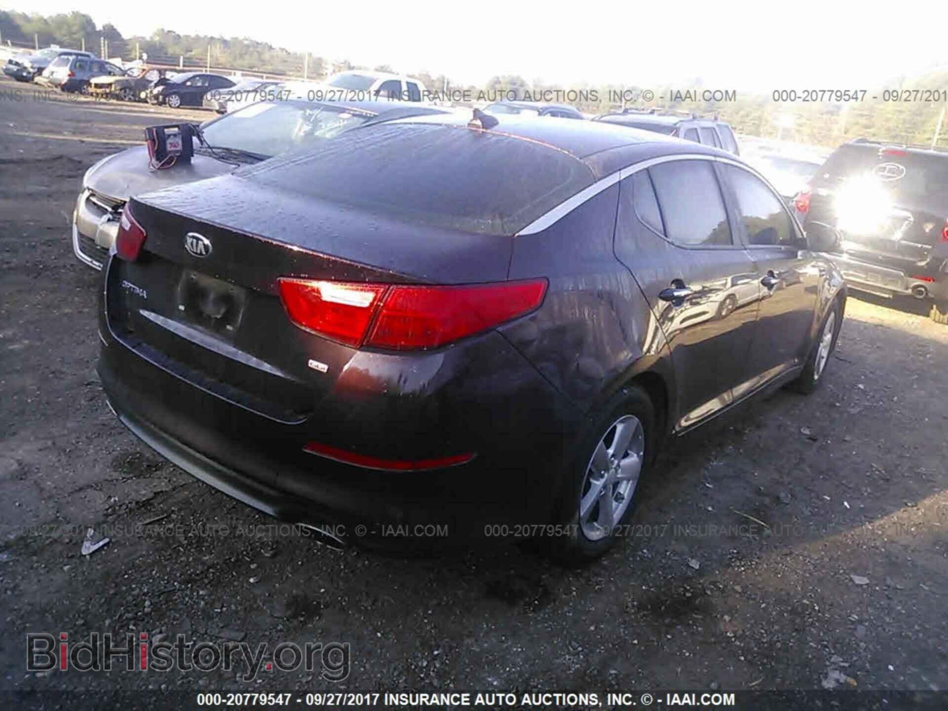 2014 Kia Optima - VIN: 5XXGM4A78EG299278 - Фото 4