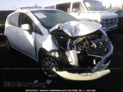 2016 Nissan VERSA NOTE, белый — VIN 3N1CE2CP4GL368152, IAAI