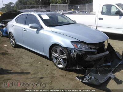 2012 Lexus IS, blue — VIN JTHBF5C2XC5157560, IAAI