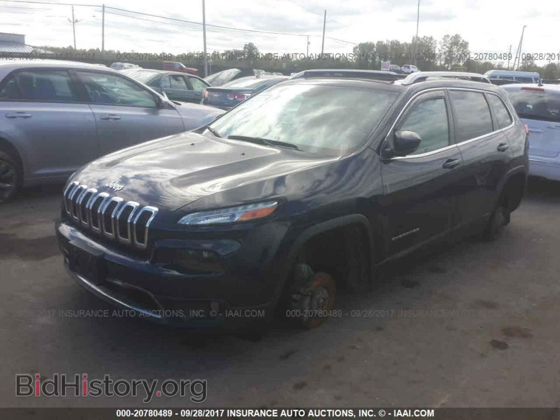 2014 Jeep Cherokee - VIN: 1C4PJMDB6EW129962 - Фото 2