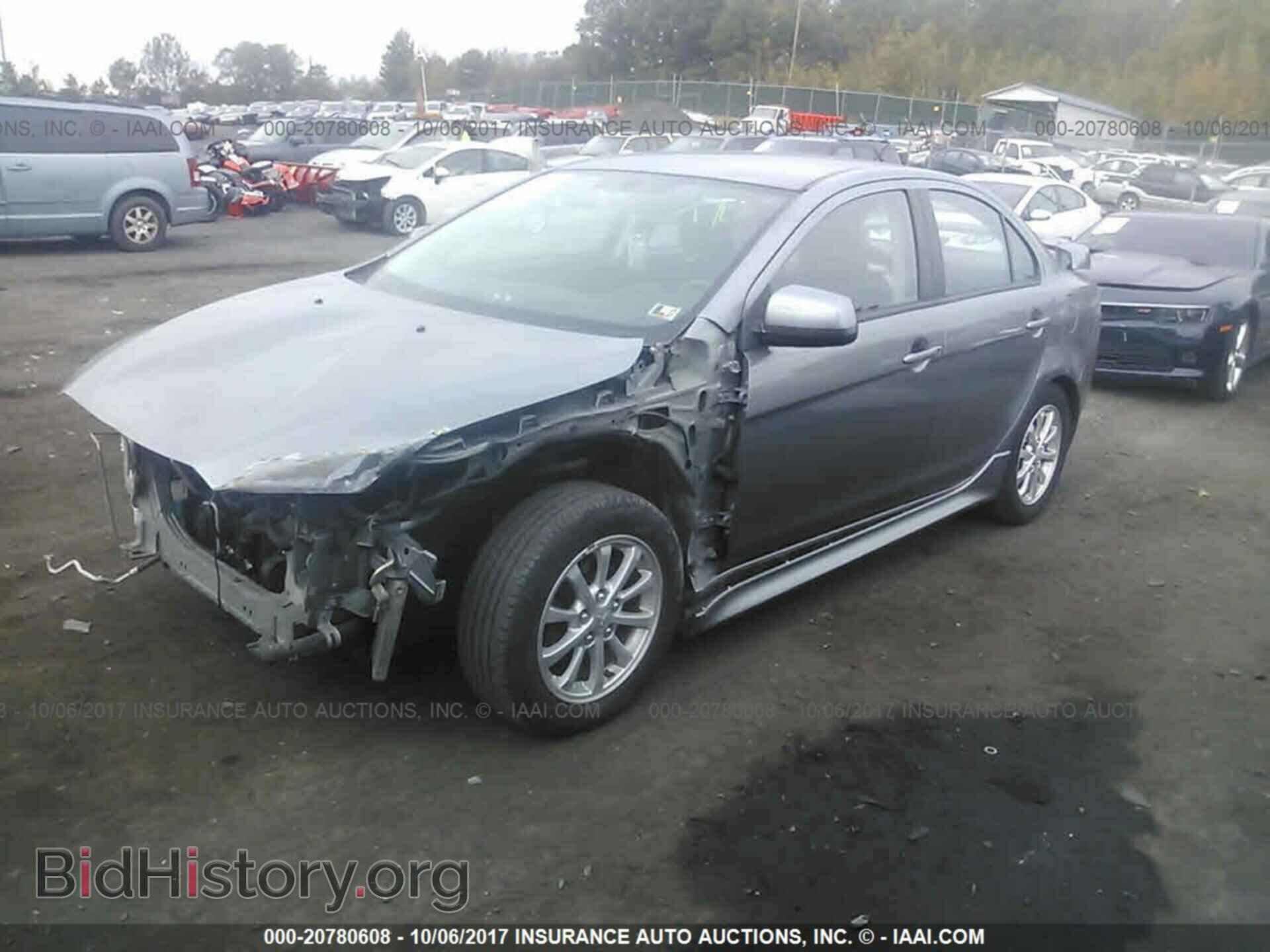 2012 Mitsubishi Lancer - VIN: JA32V2FW2CU007142 - Фото 2
