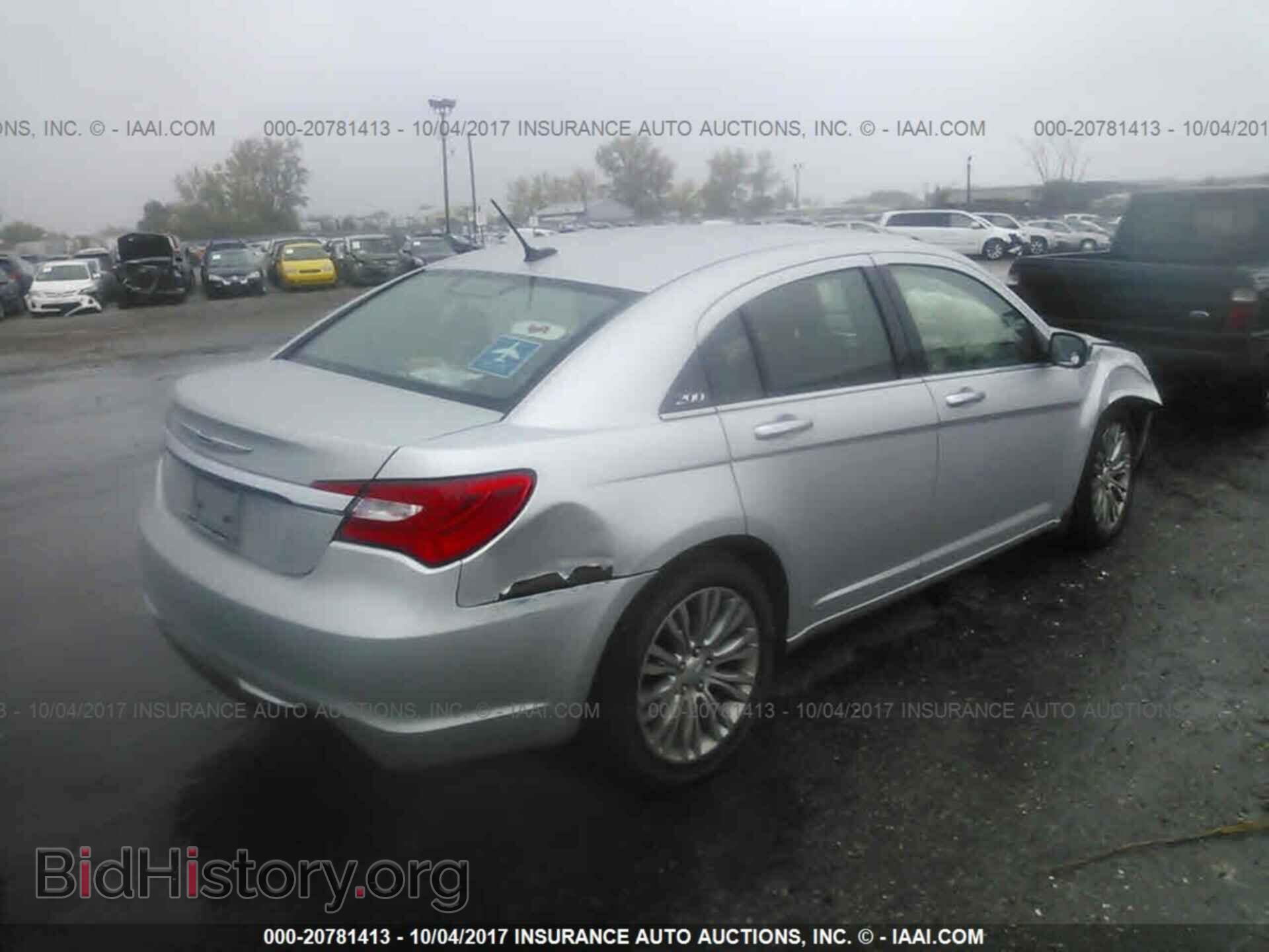 2012 Chrysler 200 - VIN: 1C3CCBCB2CN263776 - Фото 4