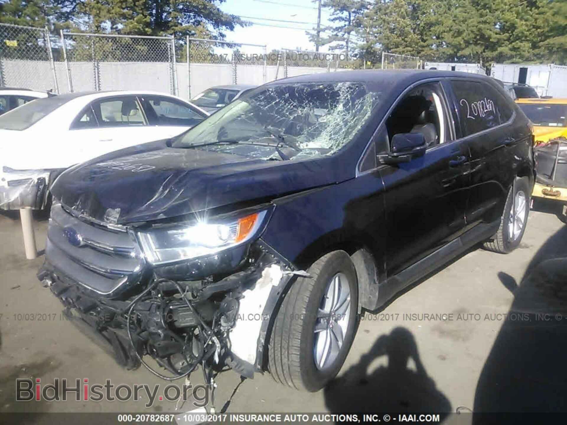 2015 Ford Edge - VIN: 2FMTK4J91FBC01260 - Фото 2