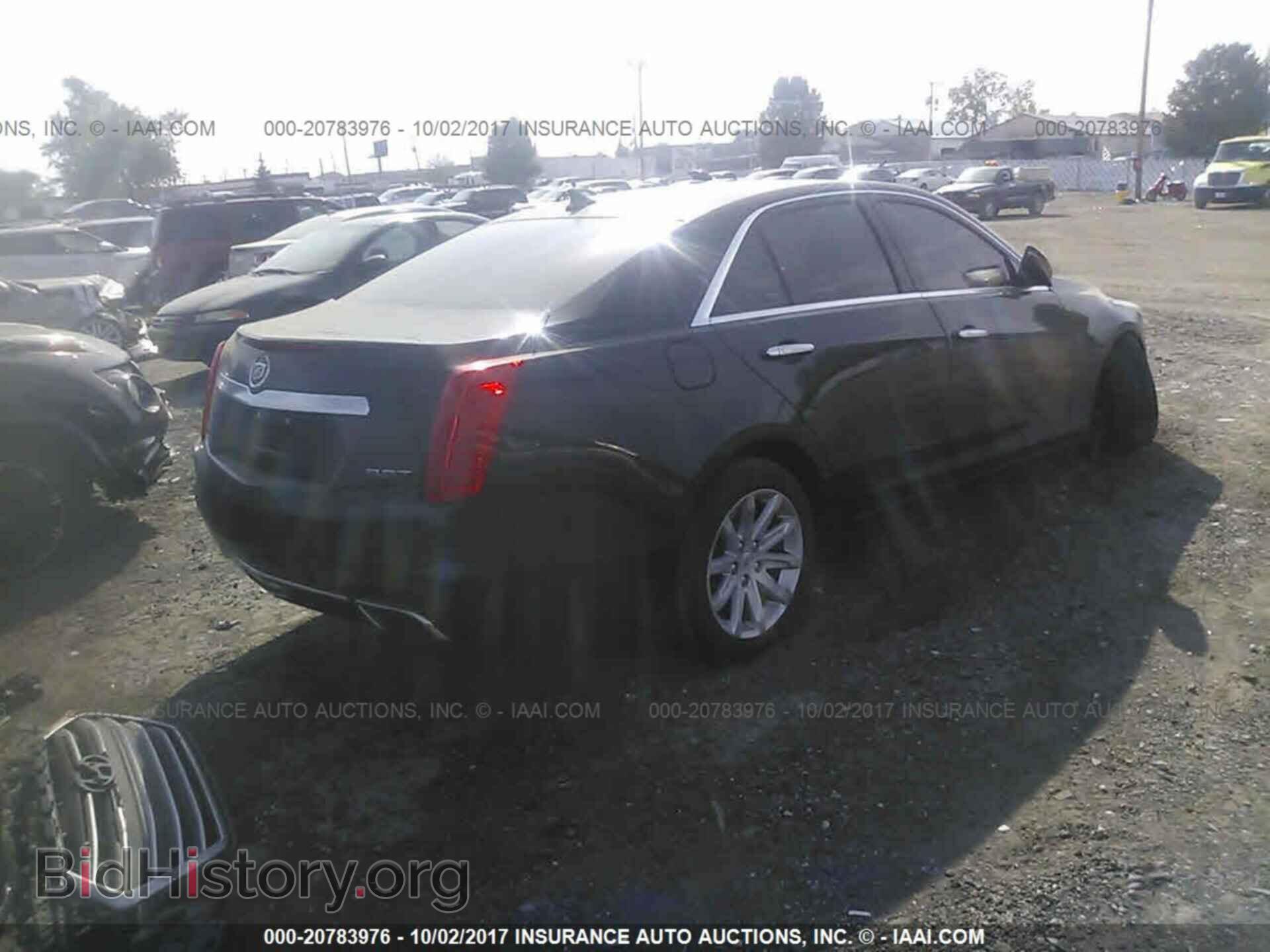 2014 Cadillac Cts - VIN: 1G6AP5SX2E0125762 - Фото 4