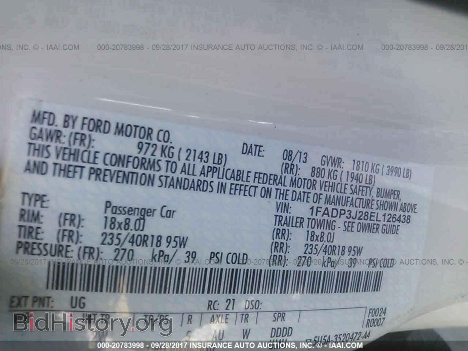 2014 Ford Focus - VIN: 1FADP3J28EL126438 - Photo 9