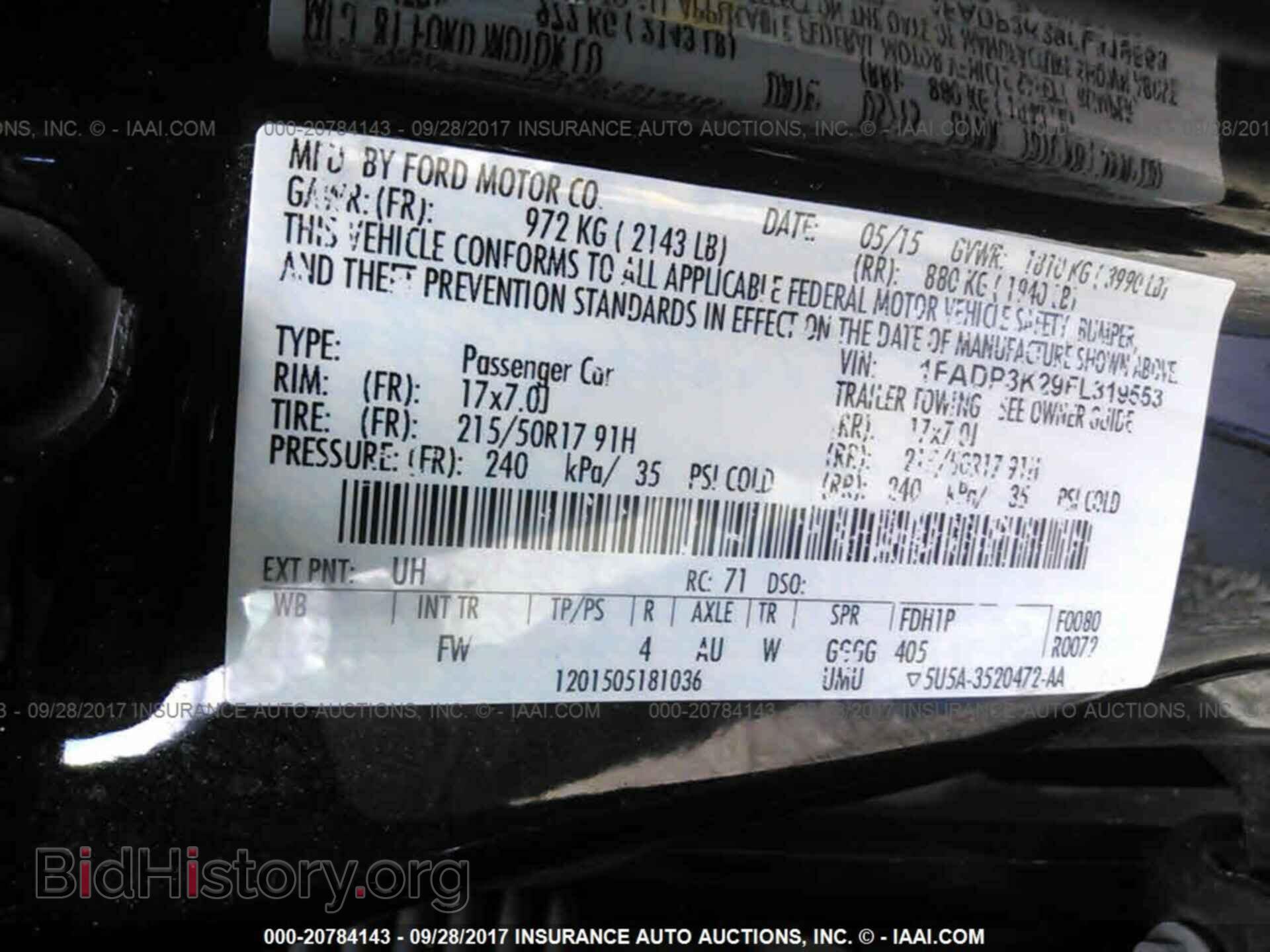 2015 Ford Focus - VIN: 1FADP3K29FL319553 - Photo 9