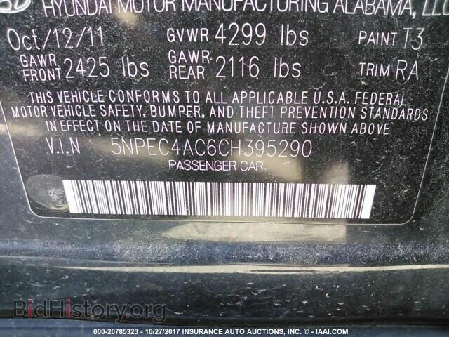 2012 Hyundai Sonata - VIN: 5NPEC4AC6CH395290 - Photo 9
