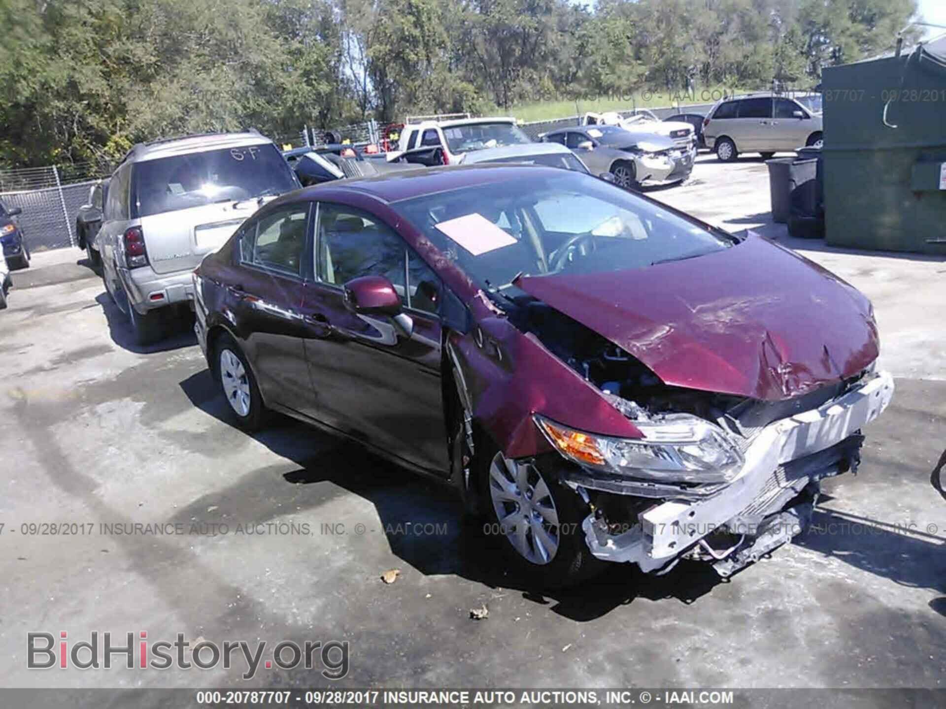 Фотография 2HGFB2F56CH536522 - Honda Civic 2012