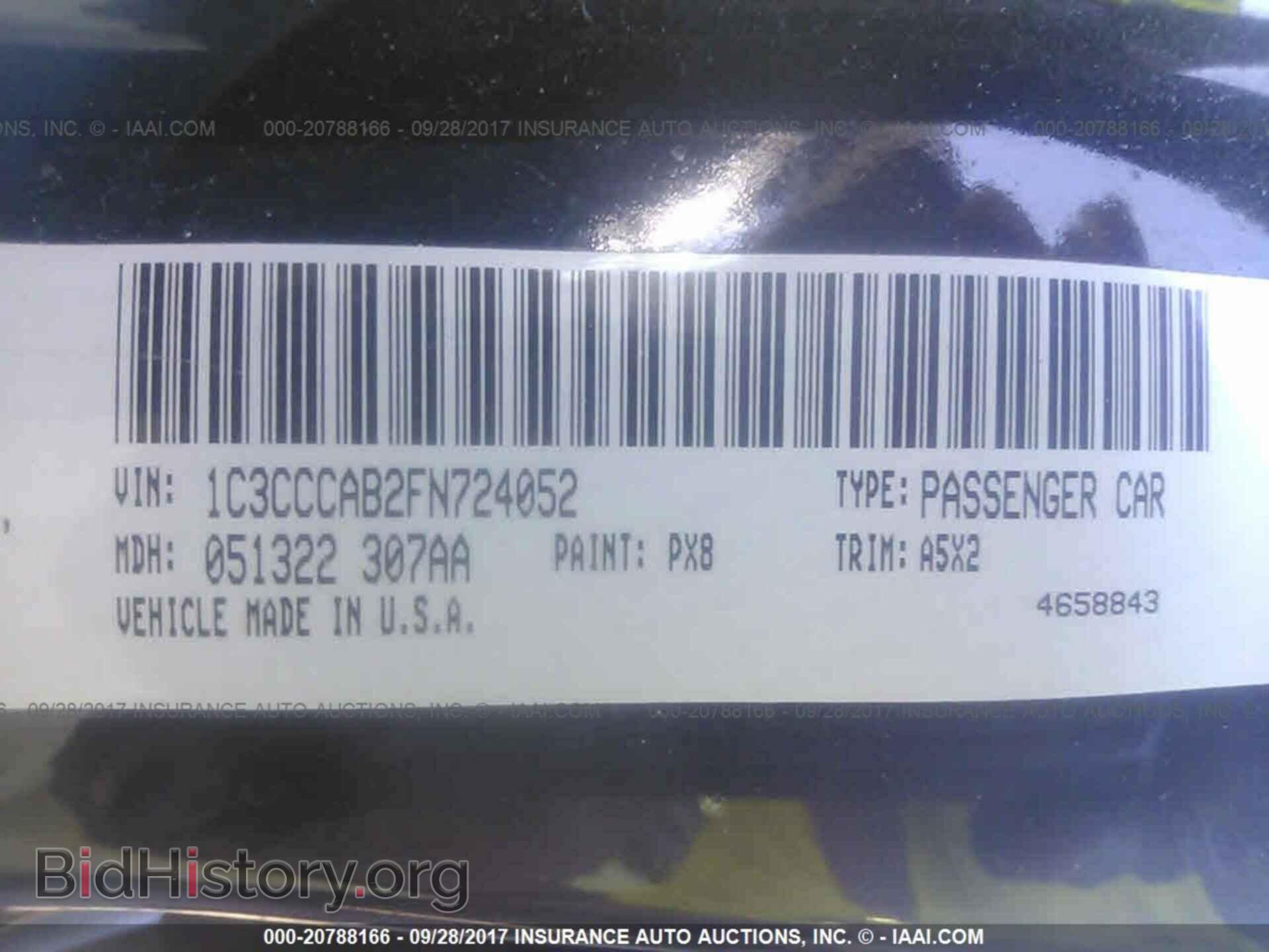 2015 Chrysler 200 - VIN: 1C3CCCAB2FN724052 - Photo 9