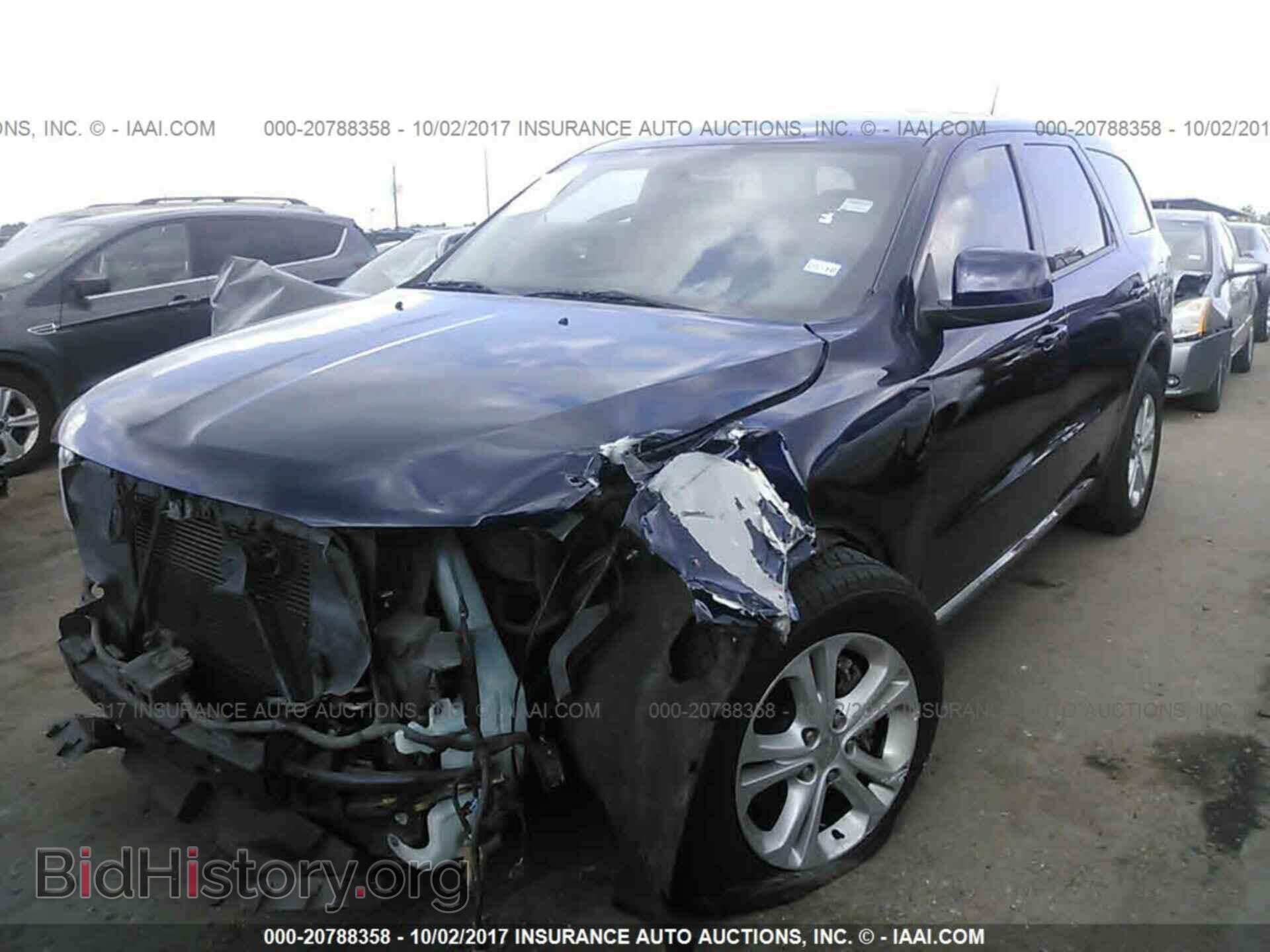 2012 Dodge Durango - VIN: 1C4RDHAG3CC257355 - Фото 2