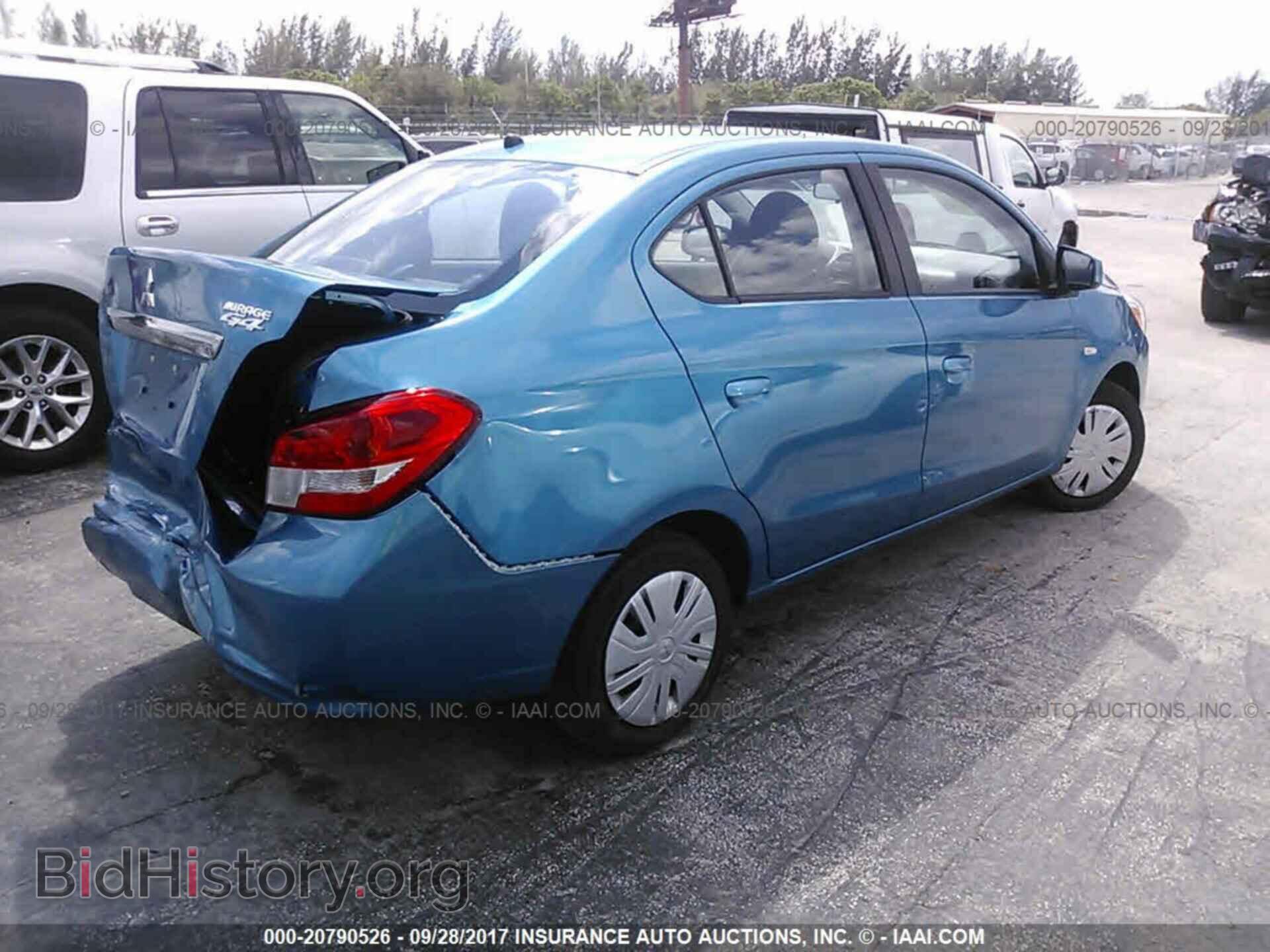2017 Mitsubishi Mirage - VIN: ML32F3FJ4HH001564 - Фото 4