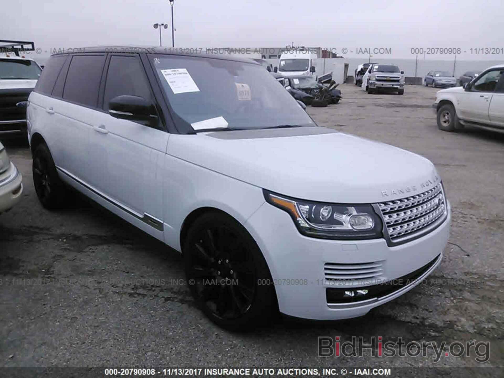 Photo SALGS3EF3GA304976 - Land rover Range rover 2016