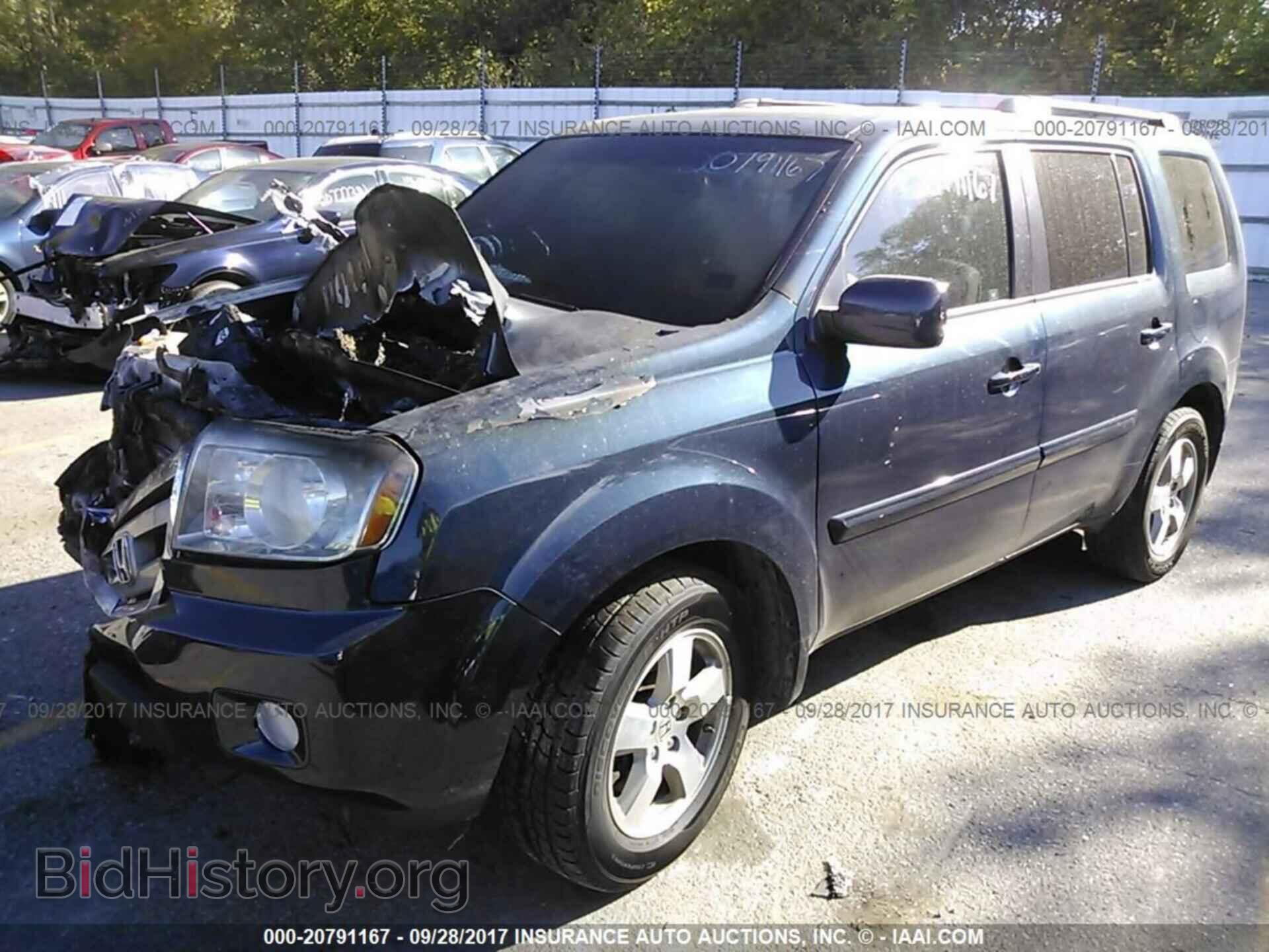 2011 Honda Pilot - VIN: 5FNYF4H69BB083336 - Фото 2