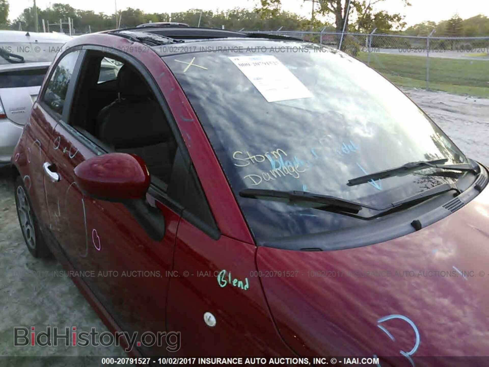 2012 Fiat 500 - VIN: 3C3CFFBR2CT125913 - Фото 6