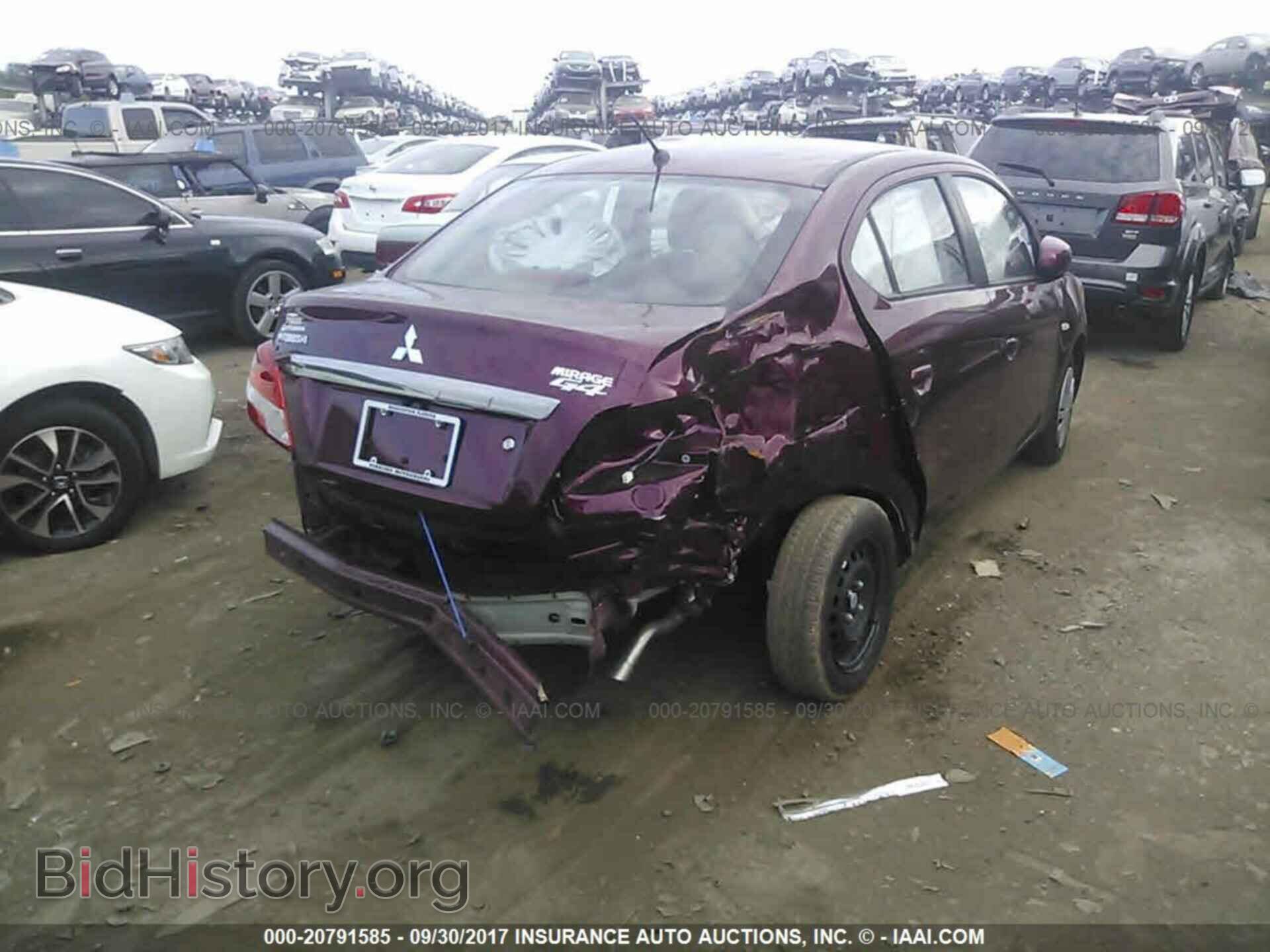 2017 Mitsubishi Mirage - VIN: ML32F3FJ2HHF20261 - Фото 4