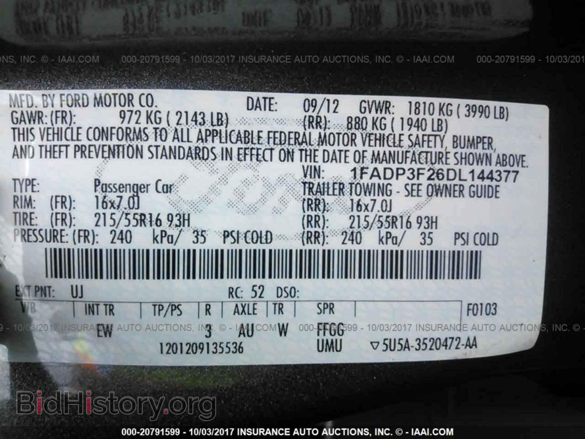 2013 Ford Focus - VIN: 1FADP3F26DL144377 - Photo 9