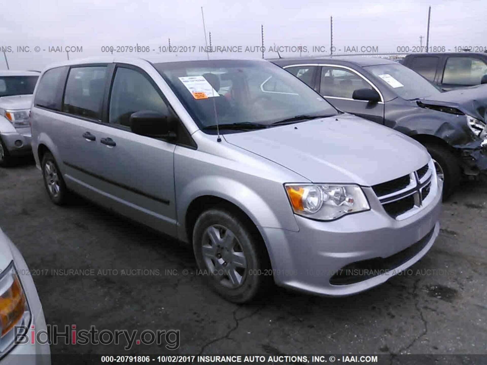Photo 2C4RDGBG8CR330073 - Dodge Grand caravan 2012