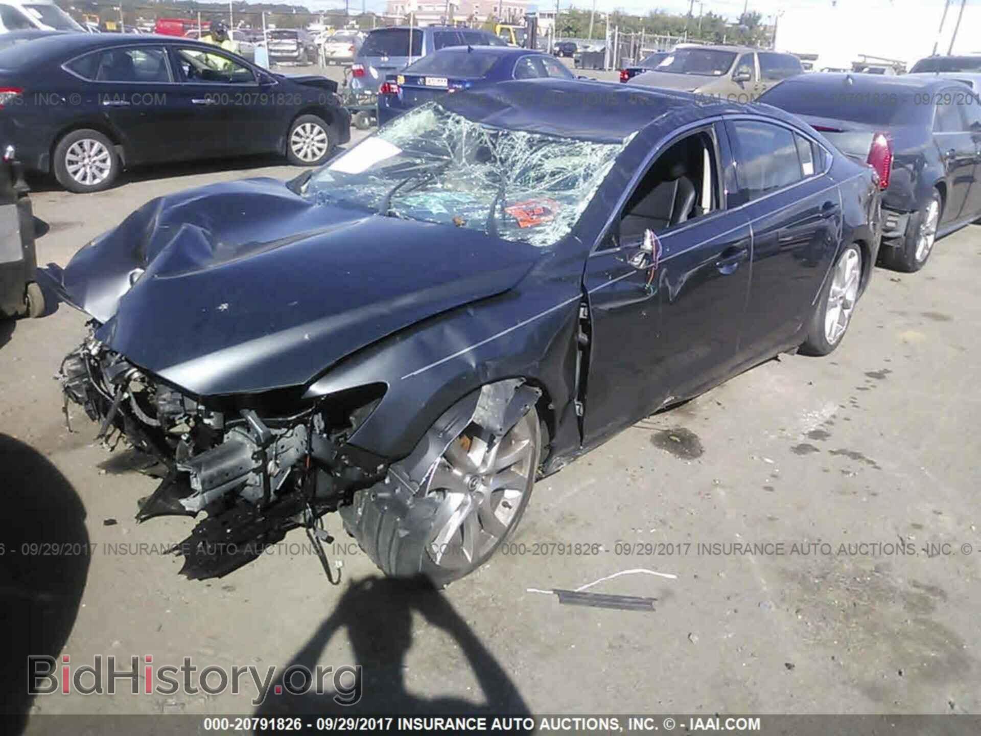 2015 Mazda 6 - VIN: JM1GJ1V64F1165356 - Фото 2