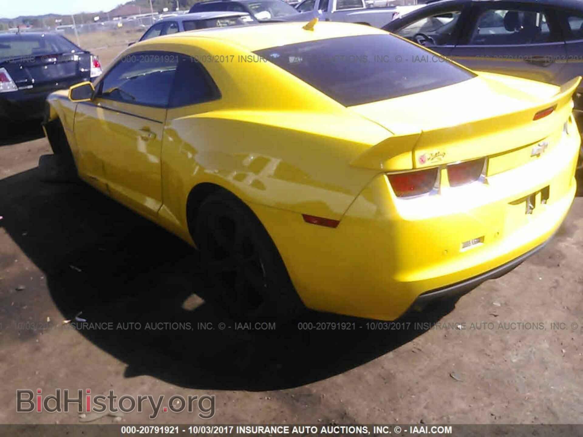 2013 Chevrolet Camaro - VIN: 2G1FB1E38D9191331 - Фото 3