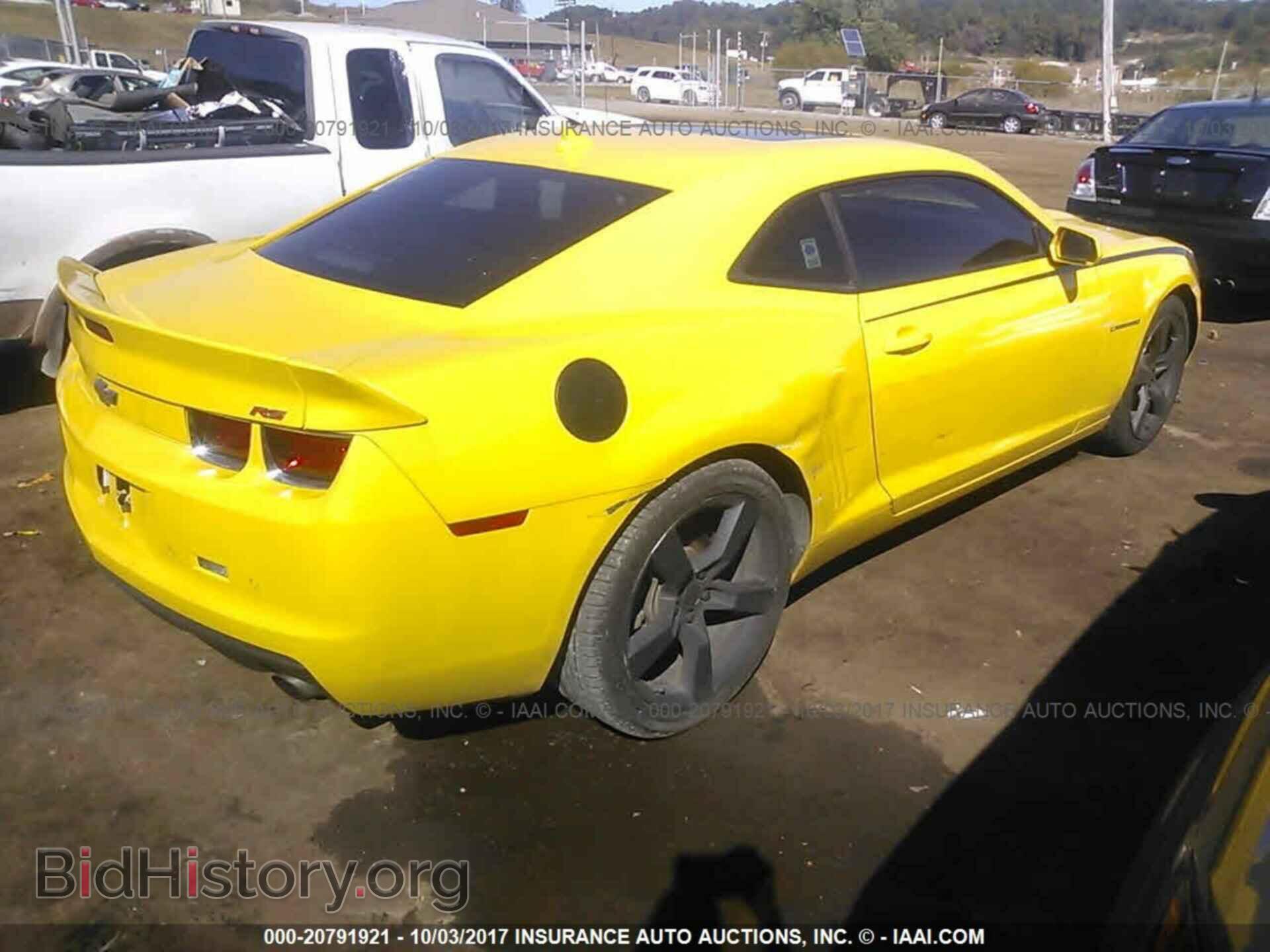 2013 Chevrolet Camaro - VIN: 2G1FB1E38D9191331 - Фото 4