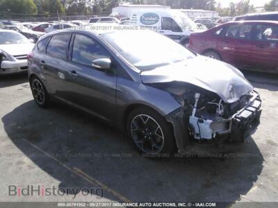 2014 Ford FOCUS, gray — VIN 1FADP3K21EL192182, IAAI