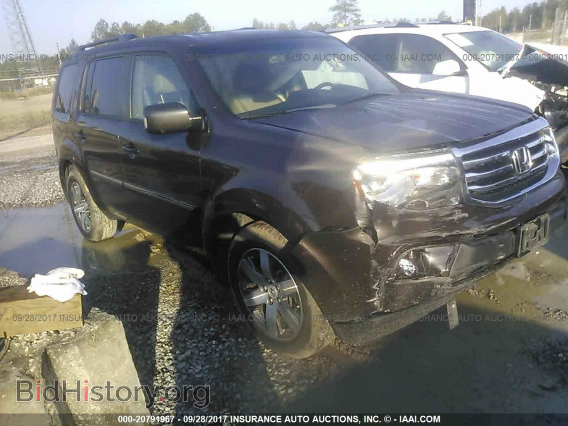 Photo 5FNYF4H91CB016791 - Honda Pilot 2012