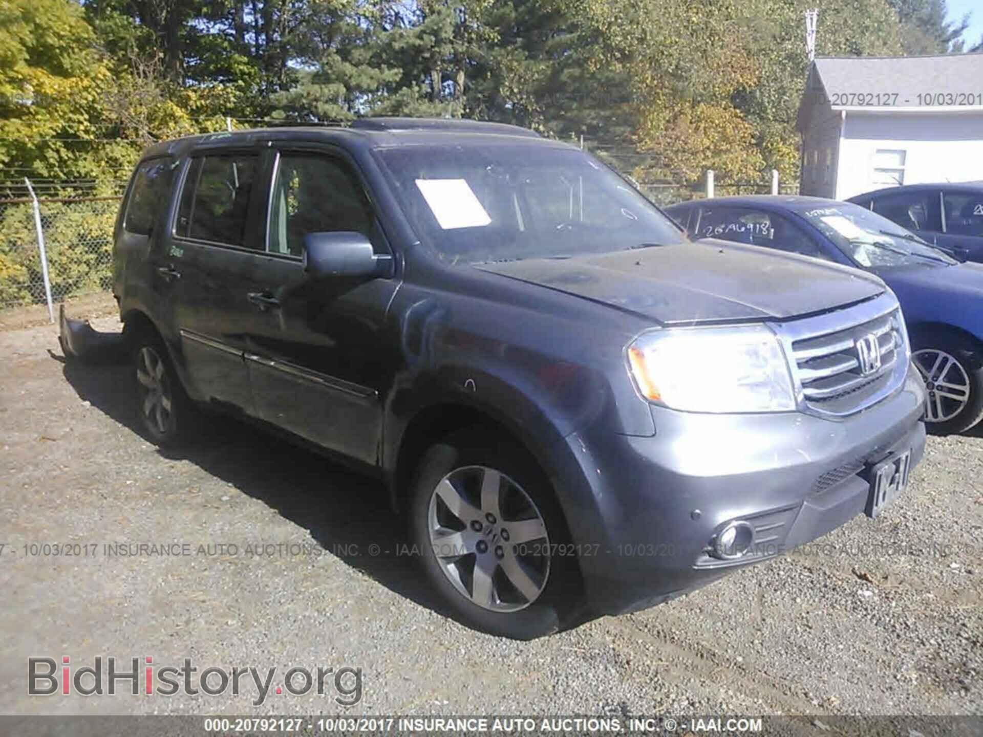 Фотография 5FNYF4H96DB064482 - Honda Pilot 2013
