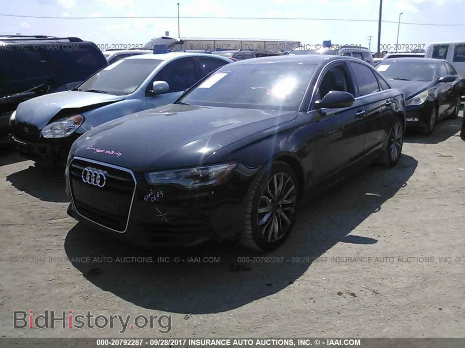 2013 Audi A6 - VIN: WAUDFAFC0DN133015 - Фото 2