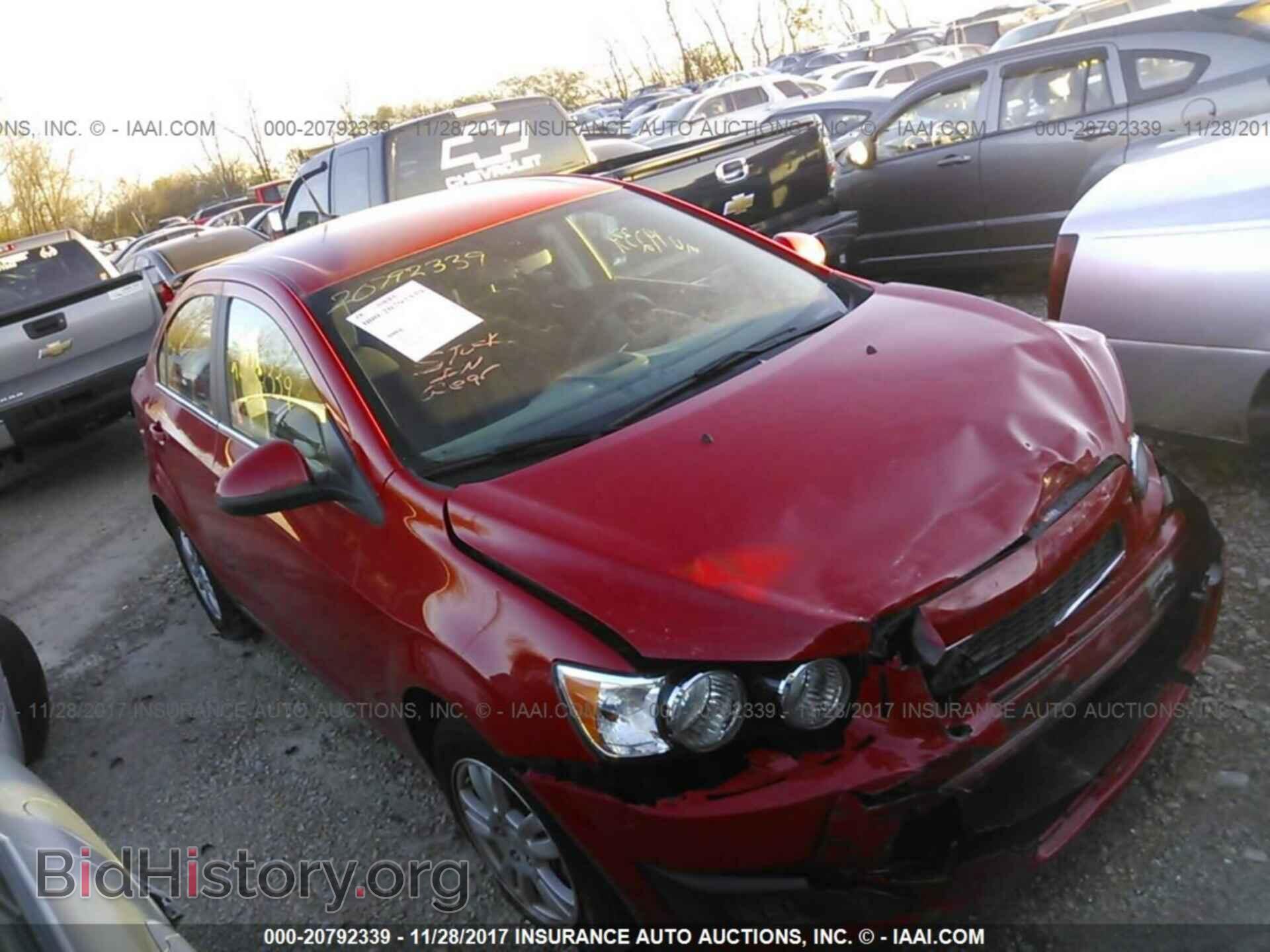 Фотография 1G1JD5SH8D4216789 - Chevrolet Sonic 2013