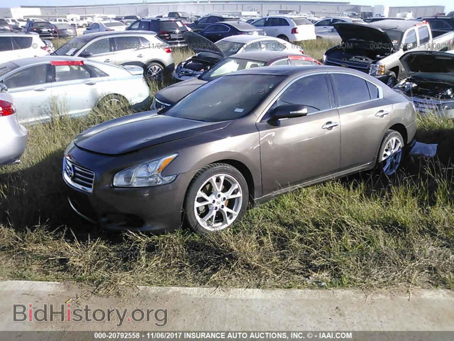 2012 Nissan Maxima - VIN: 1N4AA5AP3CC841894 - Фото 2