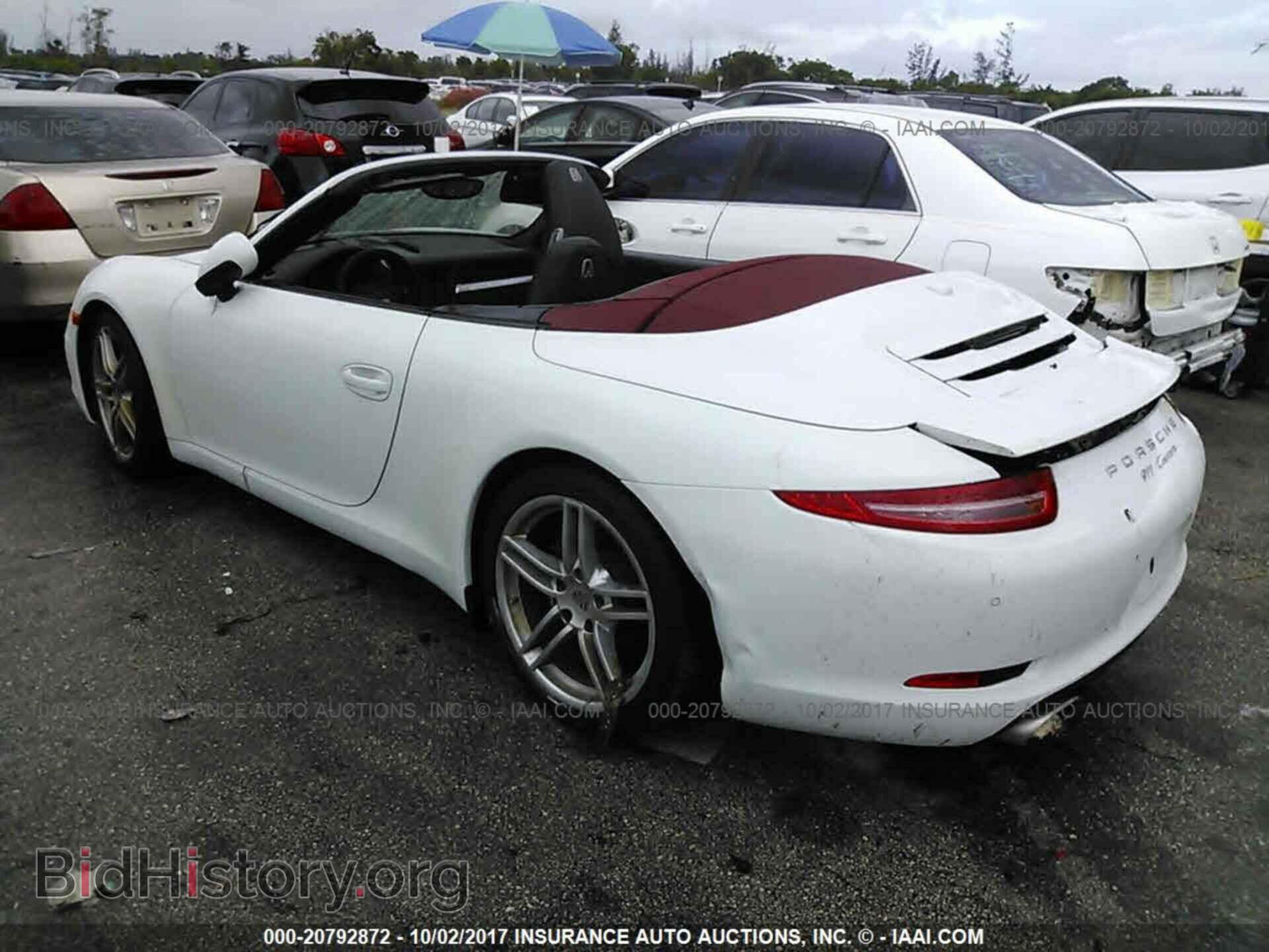 2014 Porsche 911 - VIN: WP0CA2A96ES140598 - Фото 3
