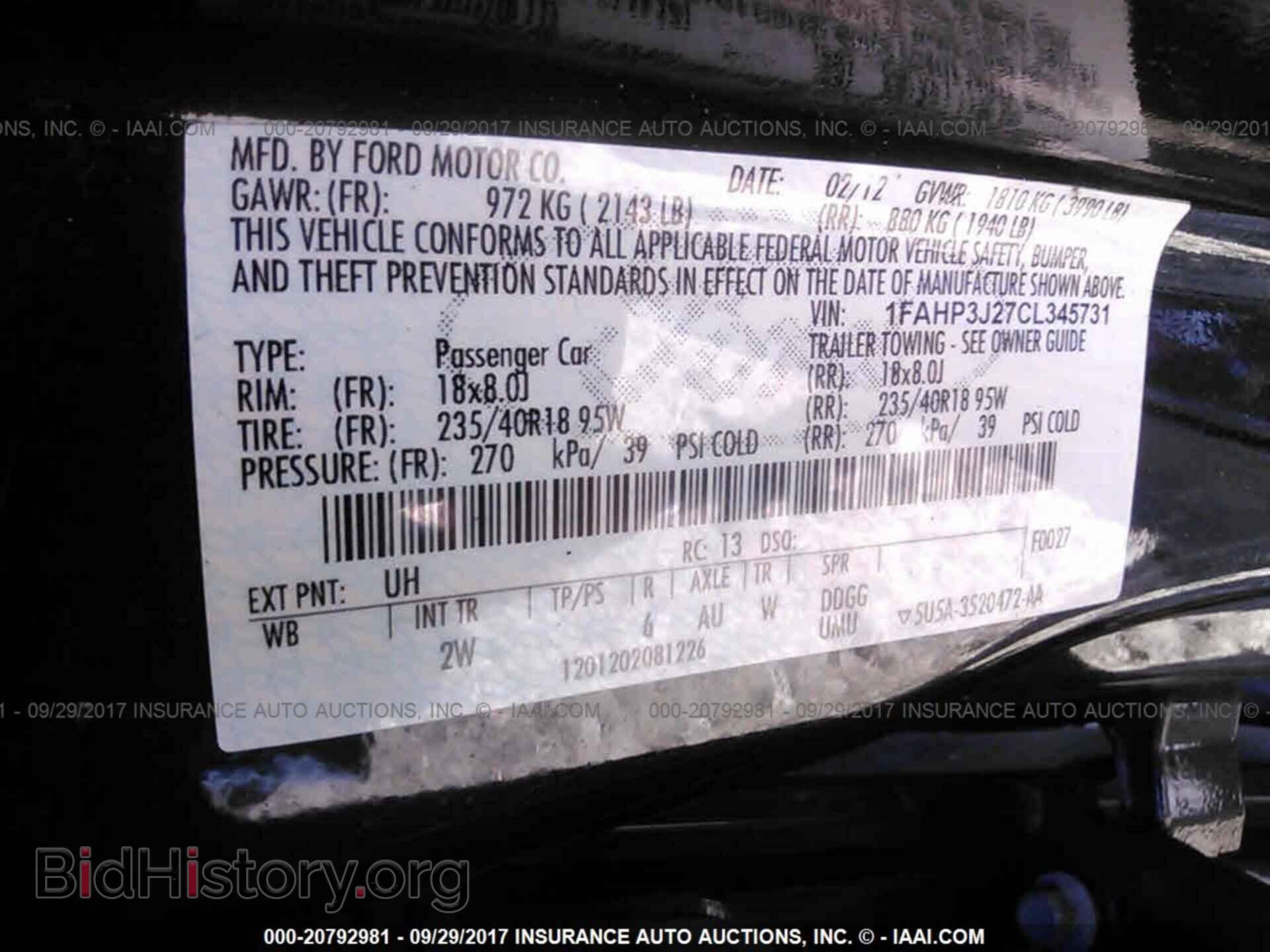2012 Ford Focus - VIN: 1FAHP3J27CL345731 - Photo 9