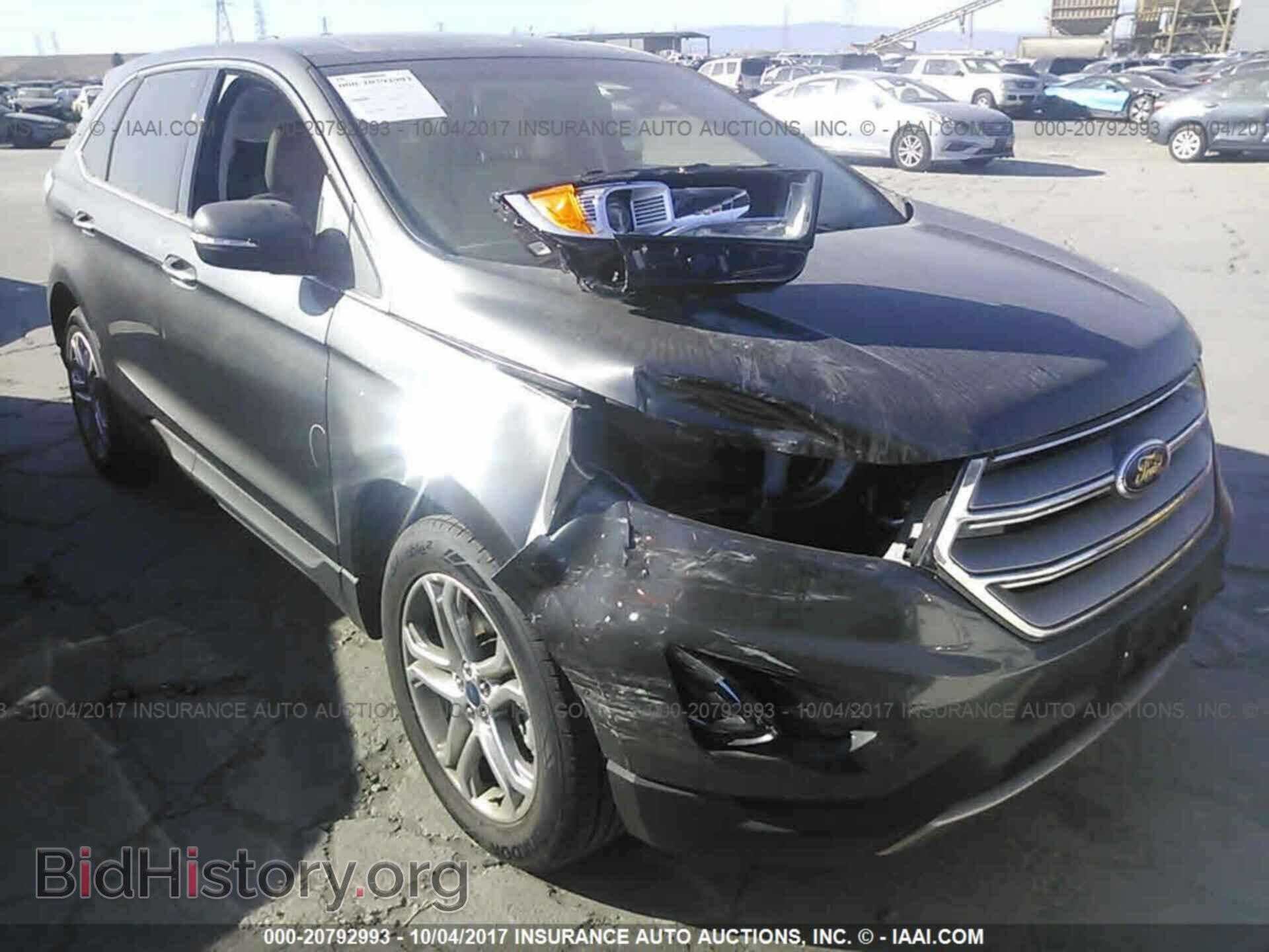 Фотография 2FMPK4K95HBB91321 - Ford Edge 2017