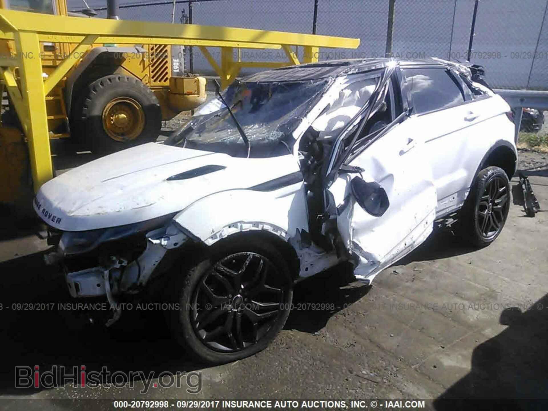 2017 Land rover Range rover evoqu - VIN: SALVD2BG5HH171672 - Фото 2