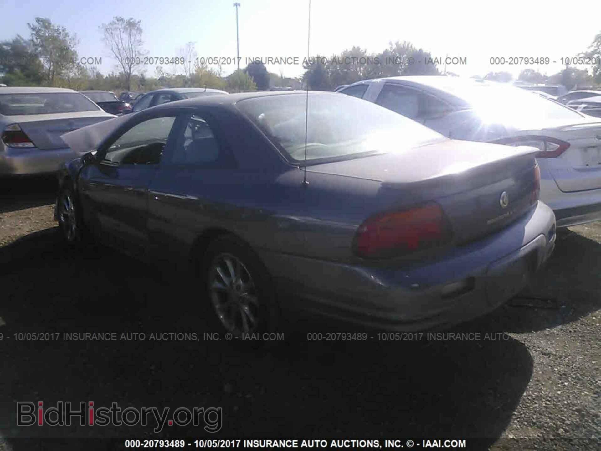 1998 CHRYSLER SEBRING - VIN: 4C3AU52N0WE125948 - Фото 3