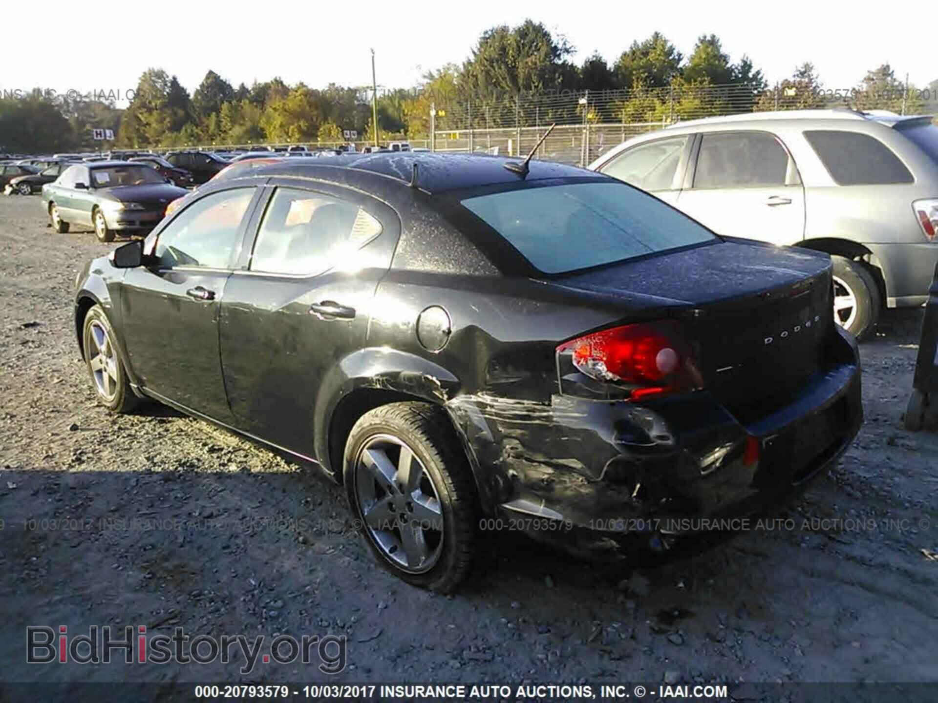 2012 Dodge Avenger - VIN: 1C3CDZAB2CN252091 - Фото 3