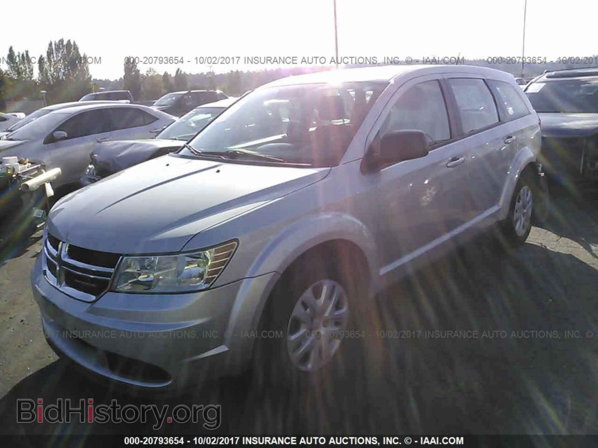2013 Dodge Journey - VIN: 3C4PDCAB5DT731486 - Фото 2