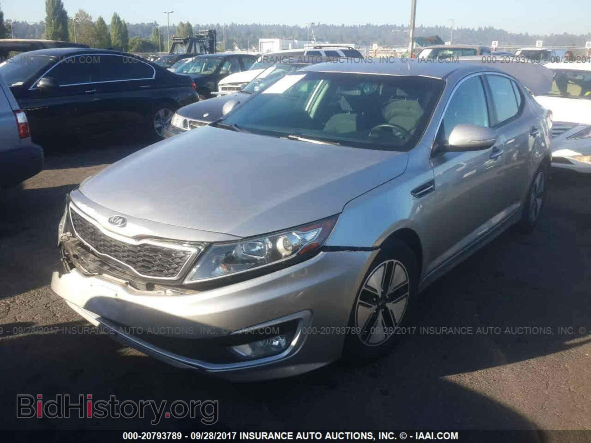2012 Kia Optima - VIN: KNAGM4AD3C5022445 - Фото 2