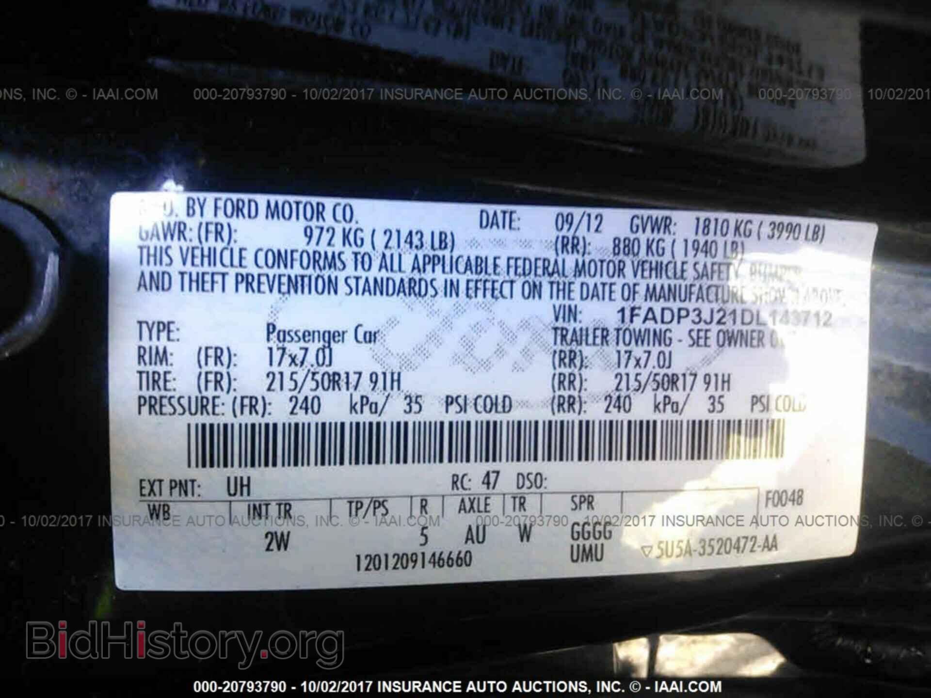 2013 Ford Focus - VIN: 1FADP3J21DL143712 - Фото 9